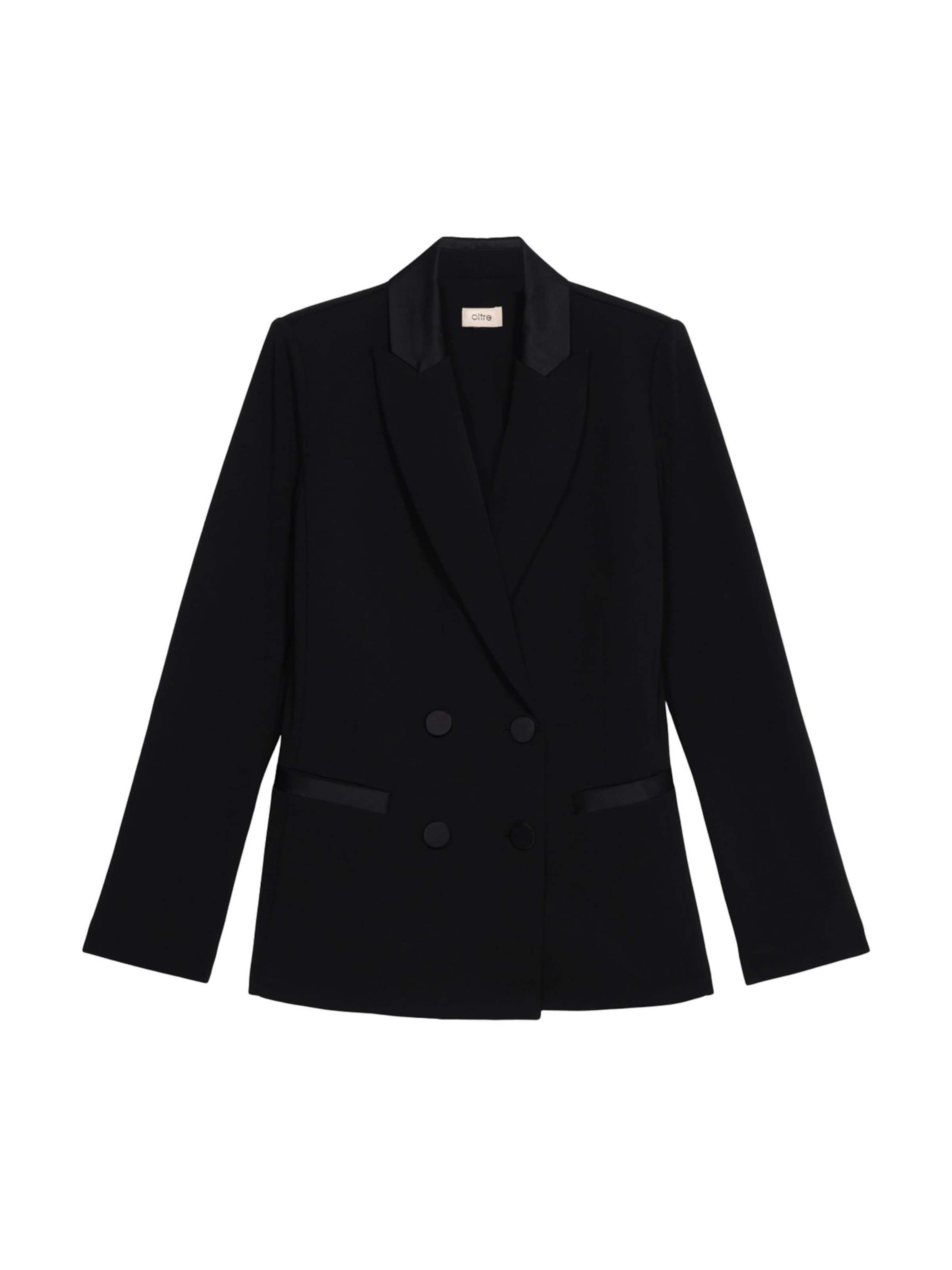 oltre - Blazer en negro: frente