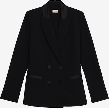 Blazer di oltre in nero: frontale