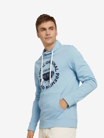 TOM TAILOR Sweatshirt in Blue