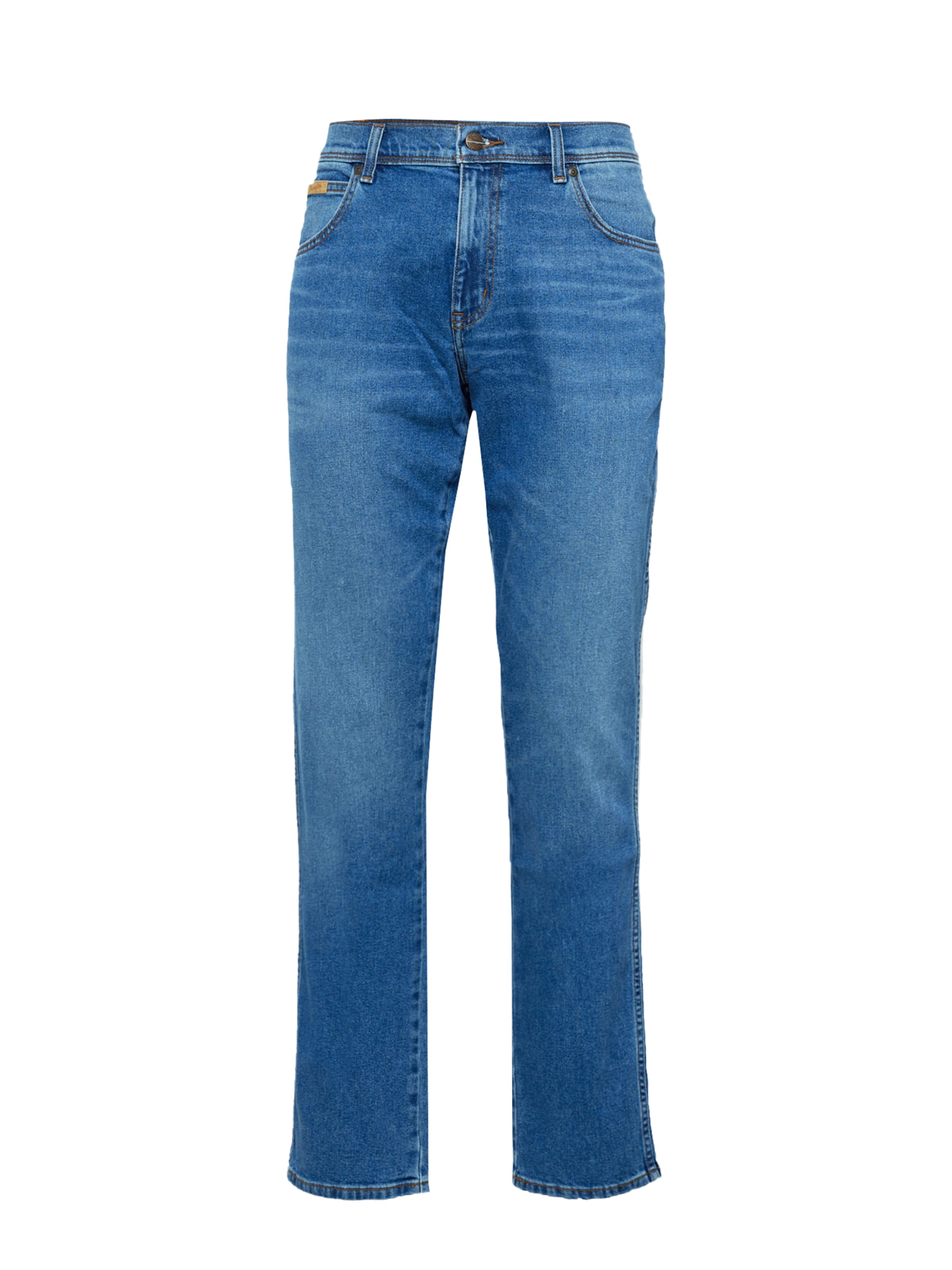 Coupe slim Jean 'TEXAS' WRANGLER en bleu : devant