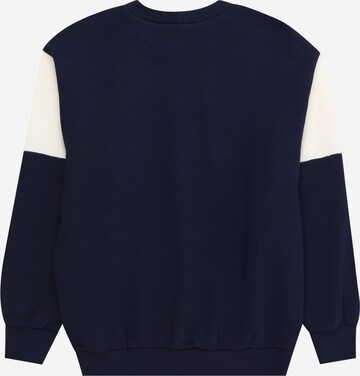 UNITED COLORS OF BENETTON Sweatshirt in Blau