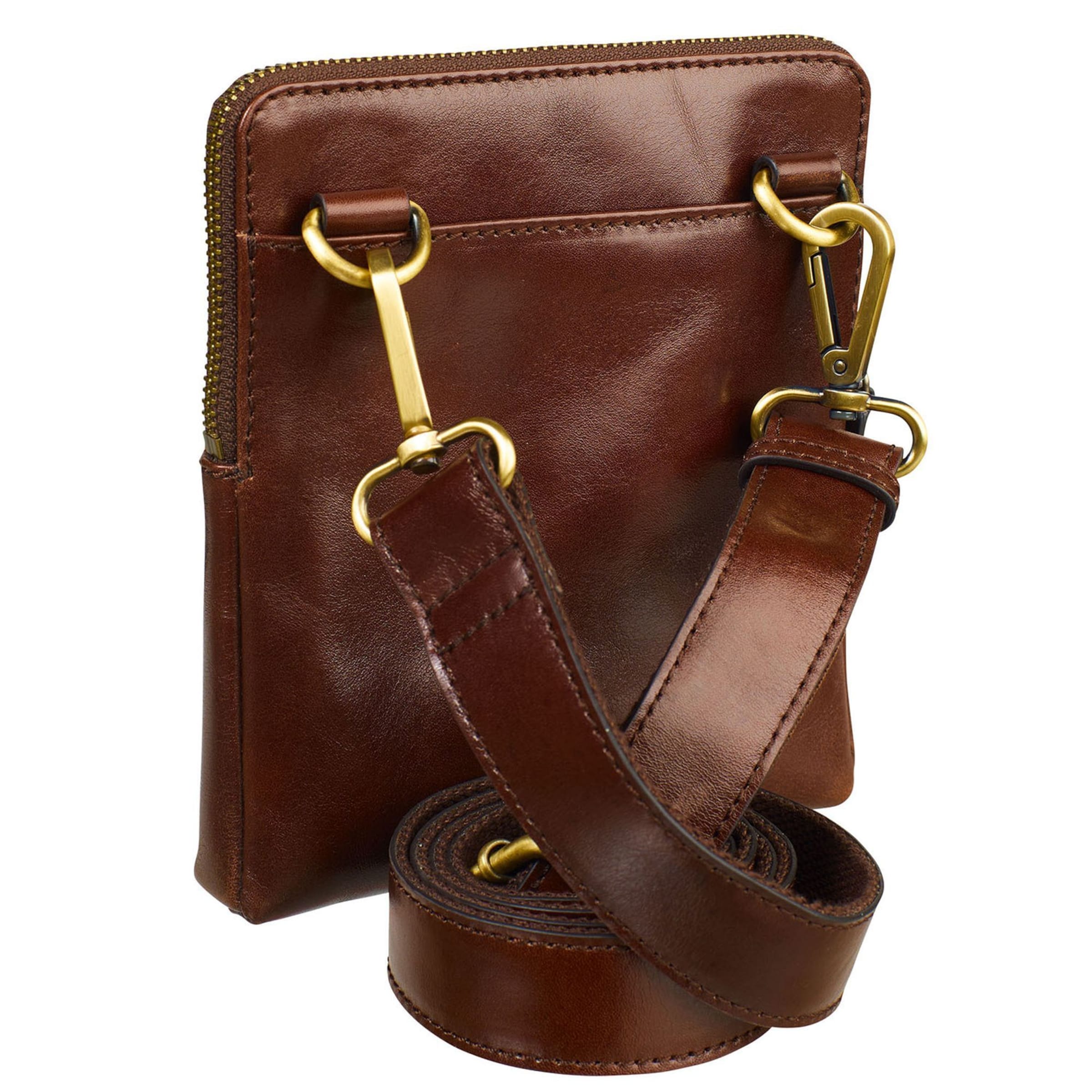 LEONHARD HEYDEN Umhängetasche 'Cambridge' in Braun