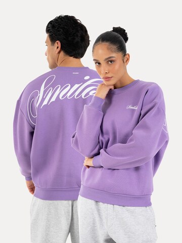 Smilodox Sweatshirt in Lila