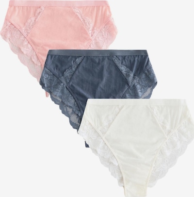 Next Alushousut värissä laivastonsininen / vaalea pinkki / valkoinen, Tuotenäkymä