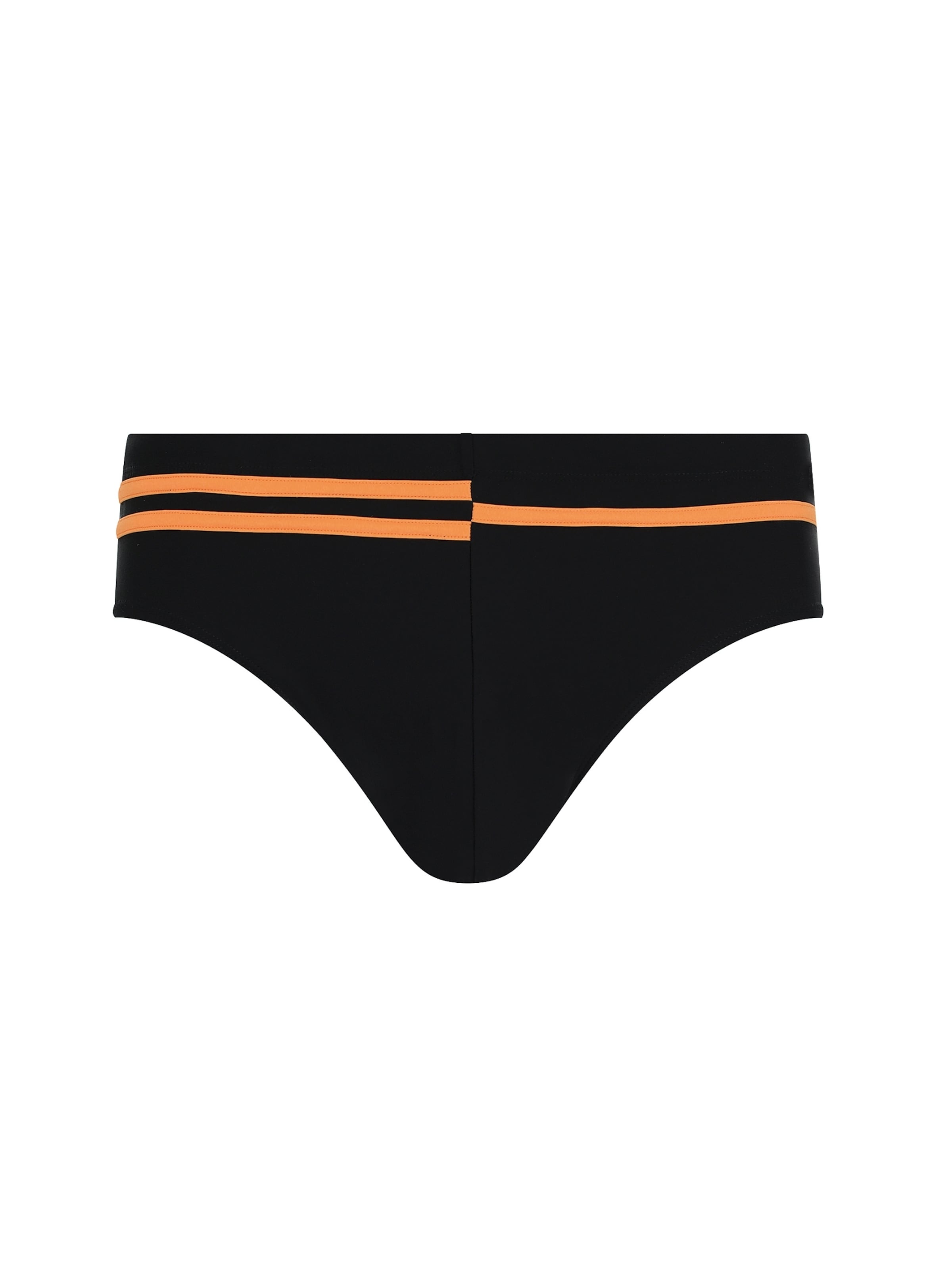 wavebreaker Swim Trunks in Black: front