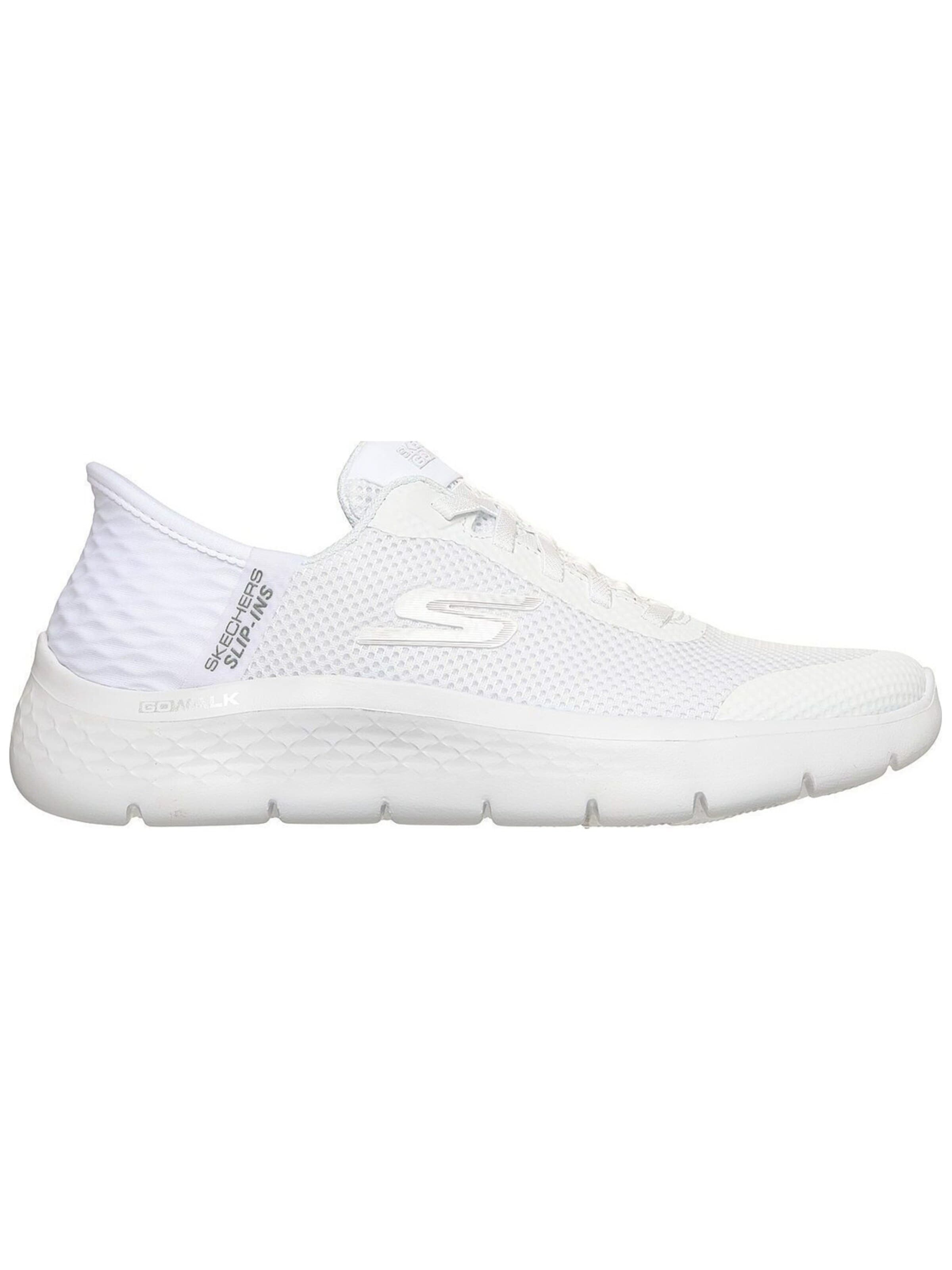 SKECHERS Slip-on 'GO WALK FLEX' in Wit