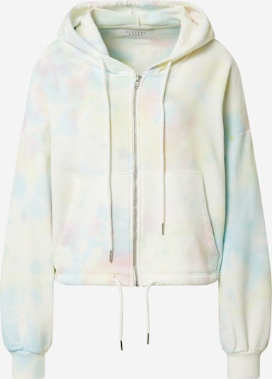 SISTERS POINT Sweatjacke 'PEZA' in beige / mischfarben, Produktansicht