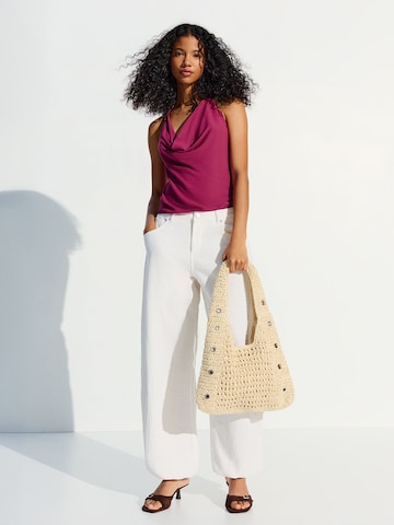 Shopper di Bershka in beige