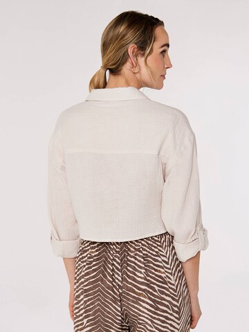 Chemisier Apricot en beige