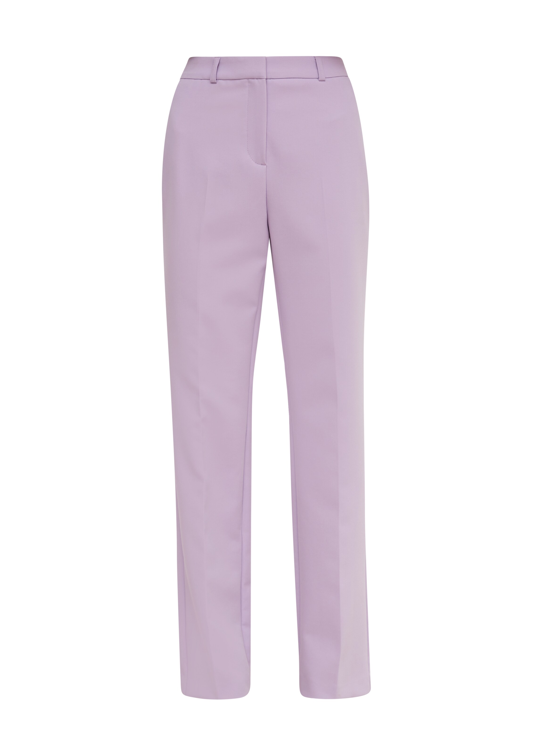 COMMA Regular Pantalon in Lila: voorkant