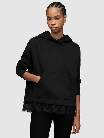 AllSaints Sweatshirt 'LEE' in Black: front