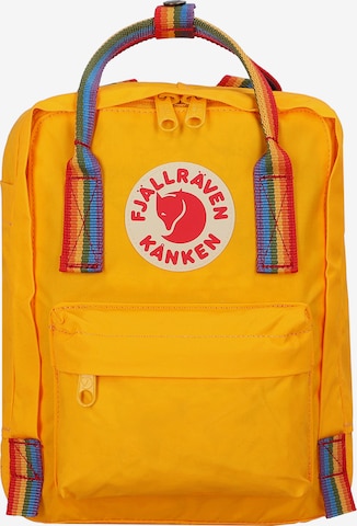 Sac à dos 'Kanken City' Fjällräven en jaune : devant