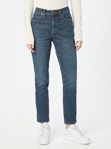 Madewell - Regular Calças de ganga 'TOMBOY' em azul: frente