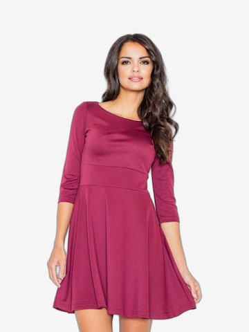 amorubi.com Cocktail Dress 'Cocktail dress 111768' in Red: front