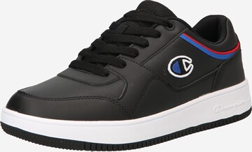 Champion Authentic Athletic Apparel Platform trainers 'Rebound' in Black: front