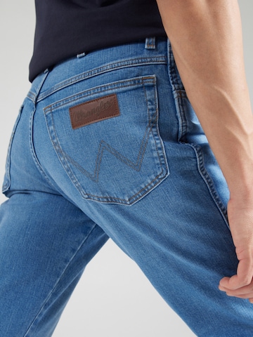 WRANGLER Slimfit Džíny 'TEXAS' – modrá
