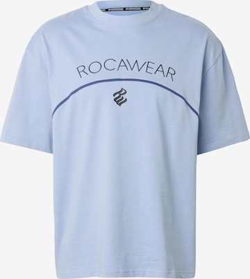 ROCAWEAR Shirt 'Arch' in Blauw: voorkant