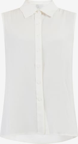 RISA - Blusa en blanco: frente