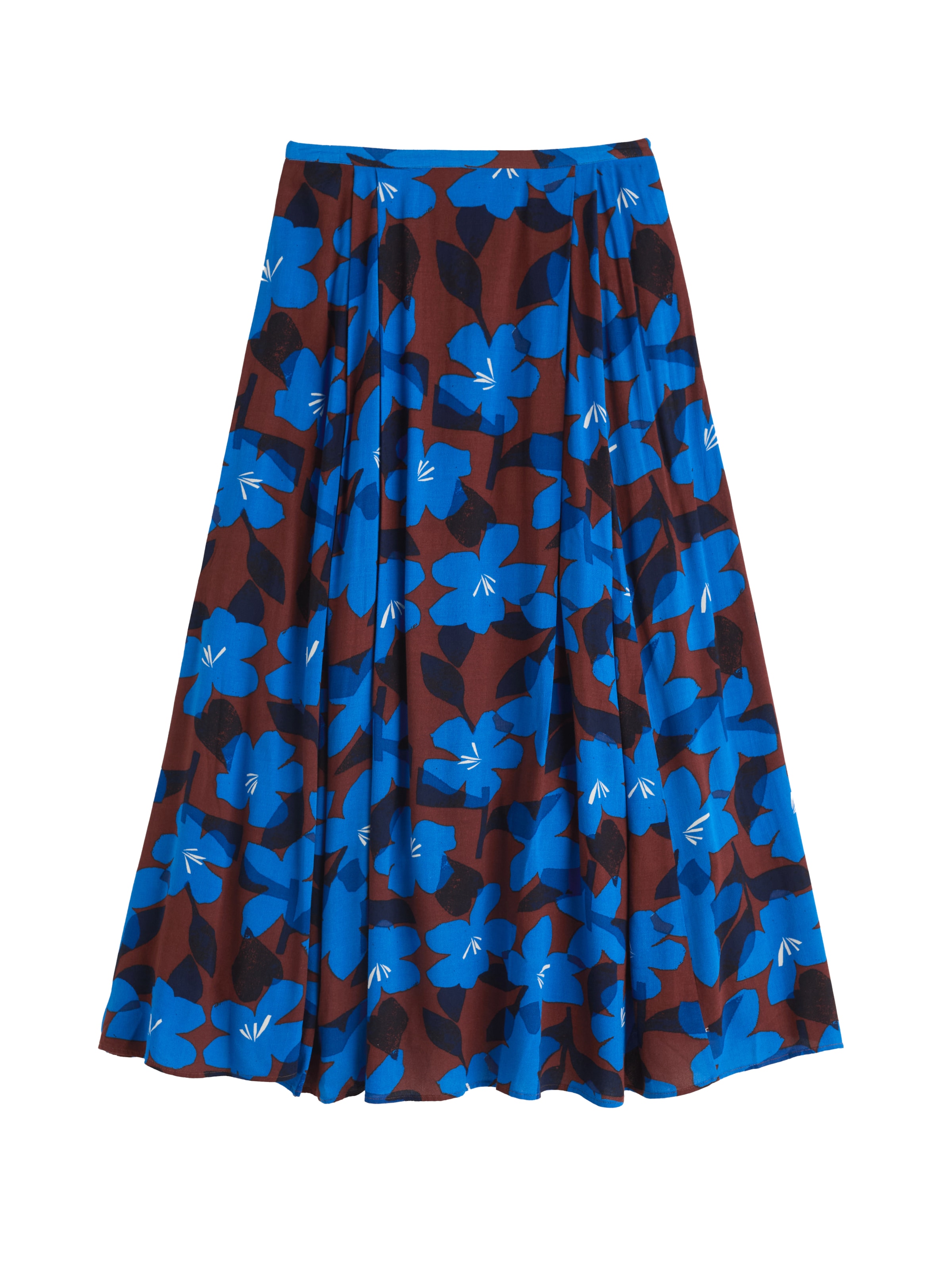 Seasalt Cornwall Rok &#x27;Lethlean&#x27; in Blauw: voorkant