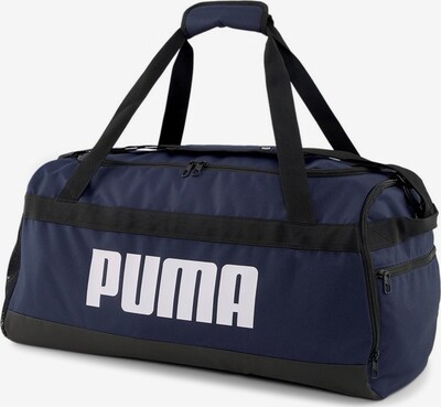 PUMA Sporttas 'Challenger' in de kleur Navy / Zwart / Wit, Productweergave