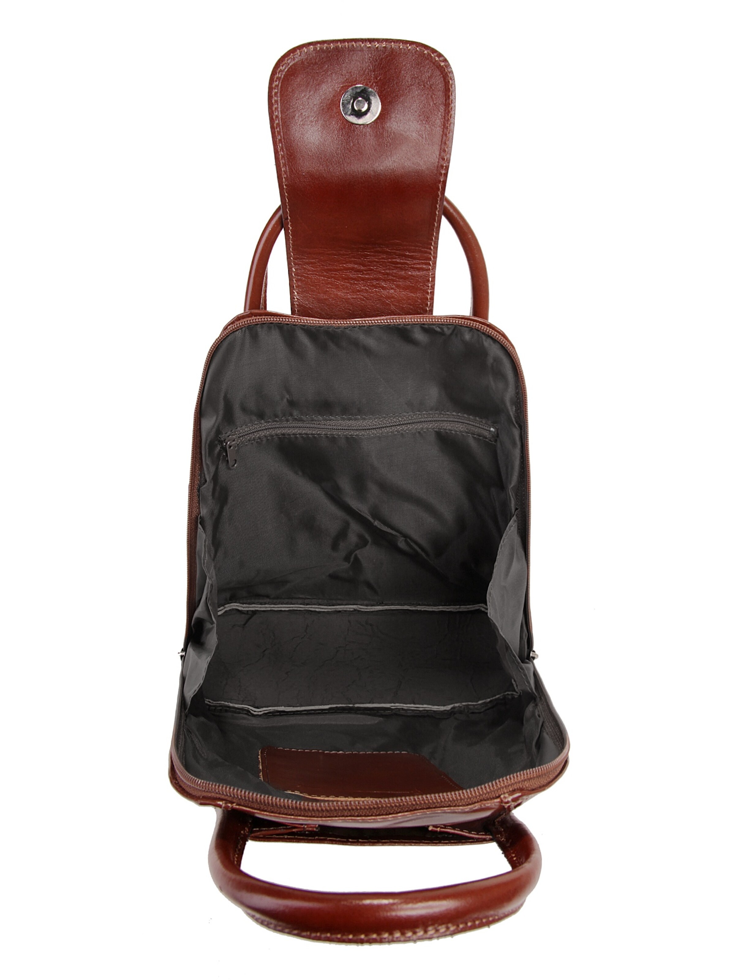 Sac à dos 'FATA BUONA' piké en marron