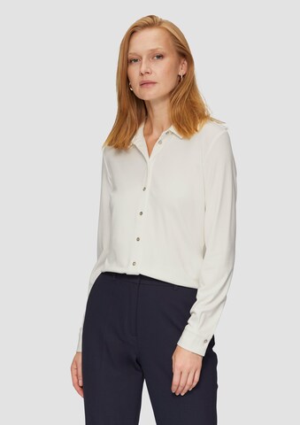 s.Oliver BLACK LABEL Blouse in Beige: voorkant