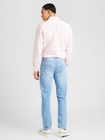 Springfield Regular Jeans 'RECONSIDER' in Blau