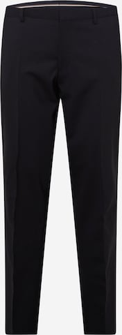 BOSS Black Слим Плиссированные брюки 'H-Genius' в Черный: спереди