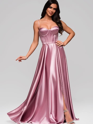 Ombre Evening dress in Pink