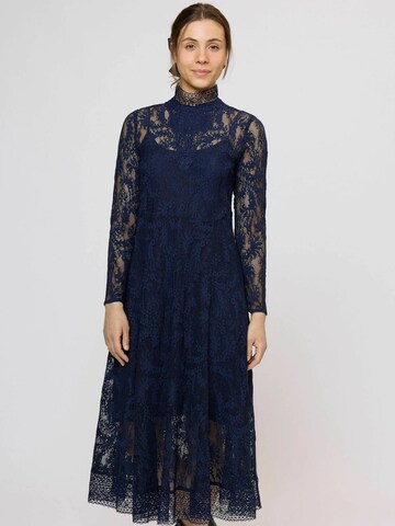 Noa Noa Jurk ' EvelineNN ' in Blauw: voorkant