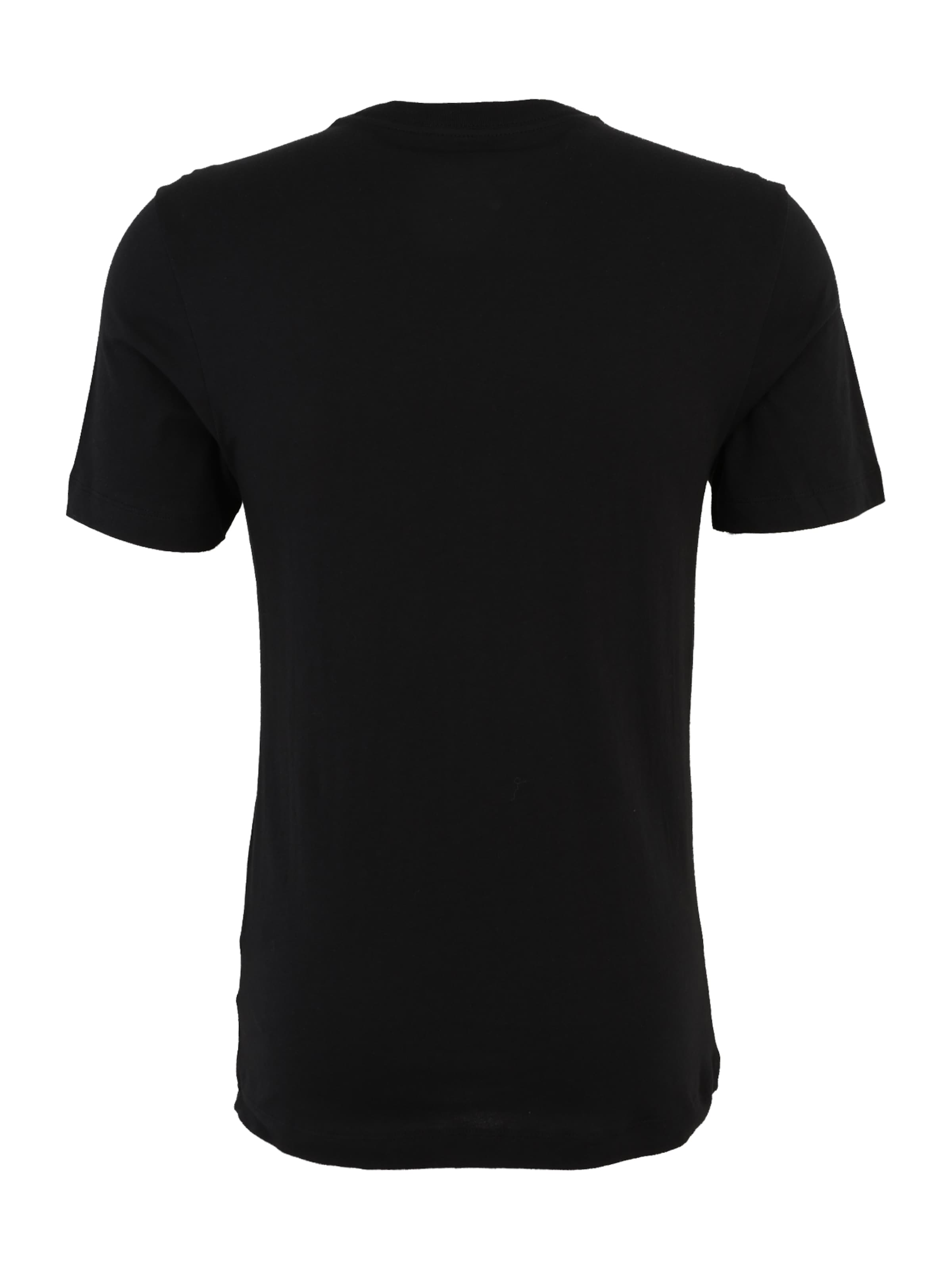 Nike Sportswear Regular fit Majica 'Swoosh' | črna barva