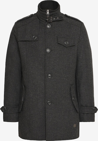 Manteau d’hiver 'Brandan' INDICODE JEANS en noir : devant