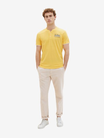 TOM TAILOR Shirt in Yellow