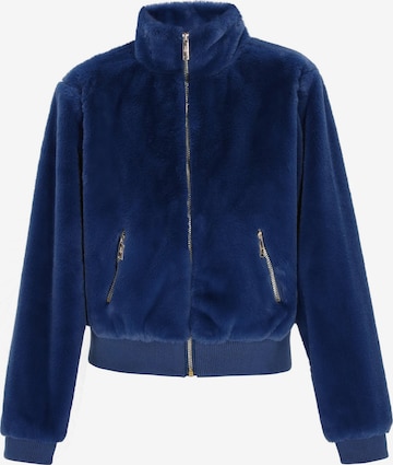 Veste mi-saison 'Fashion Look' taddy en bleu : devant