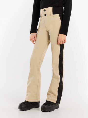 PROTEST Slim fit Sports trousers 'PRTPROUD JR' in Brown