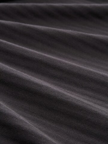 TOM TAILOR DENIM Regular fit Button Up Shirt in Black