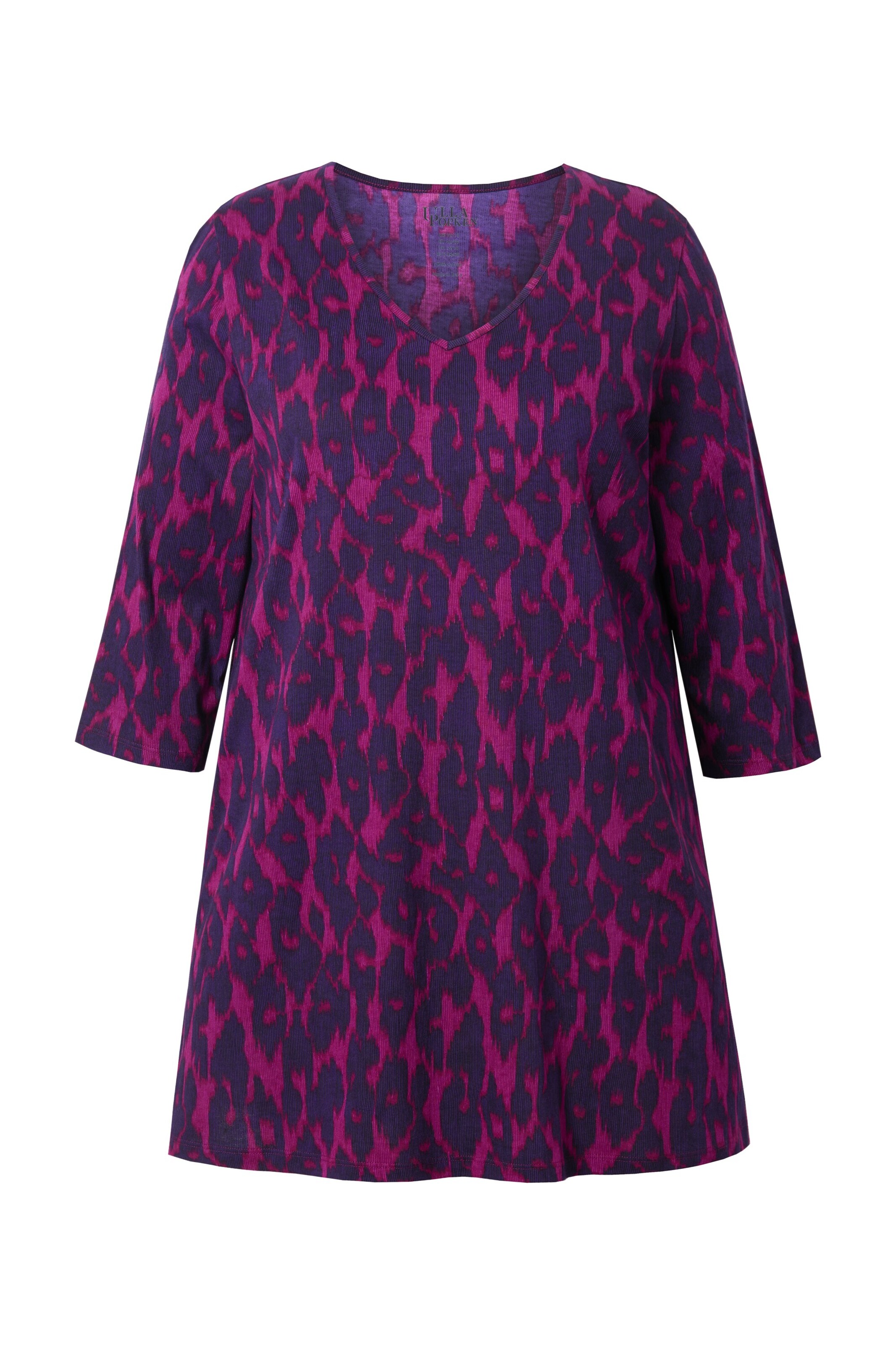 Ulla Popken Shirt in Purple: front