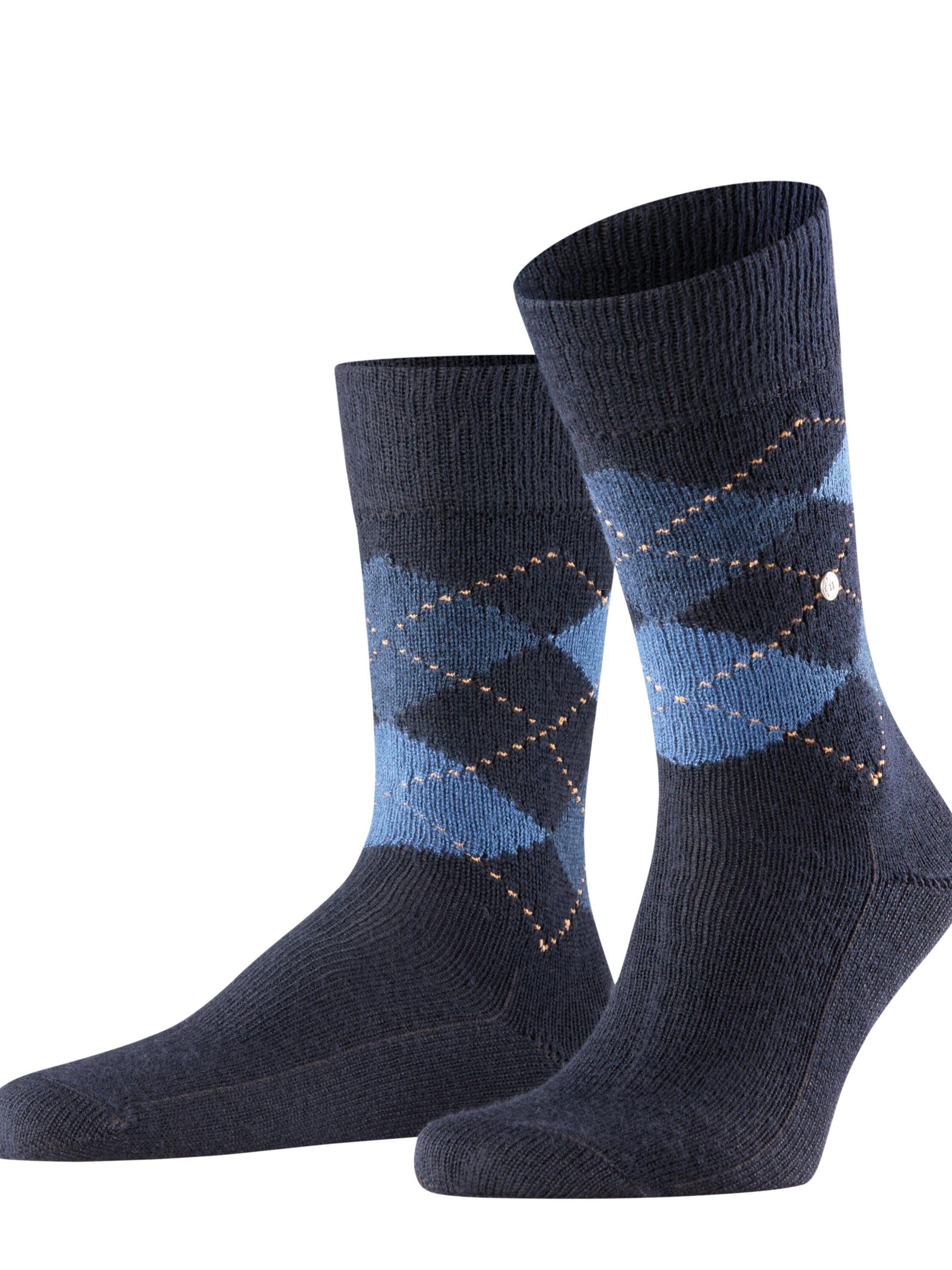 BURLINGTON Socks 'Preston' in Blue: front