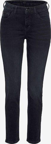 MAC Slimfit Jeans in Blauw: voorkant