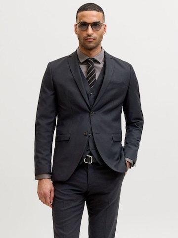 JACK & JONES Regular Pikkutakki 'Solaris' värissä musta: etupuoli