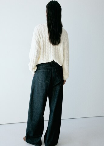 MANGO Sweater in Beige