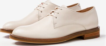 LLOYD Lace-Up Shoes in White: front