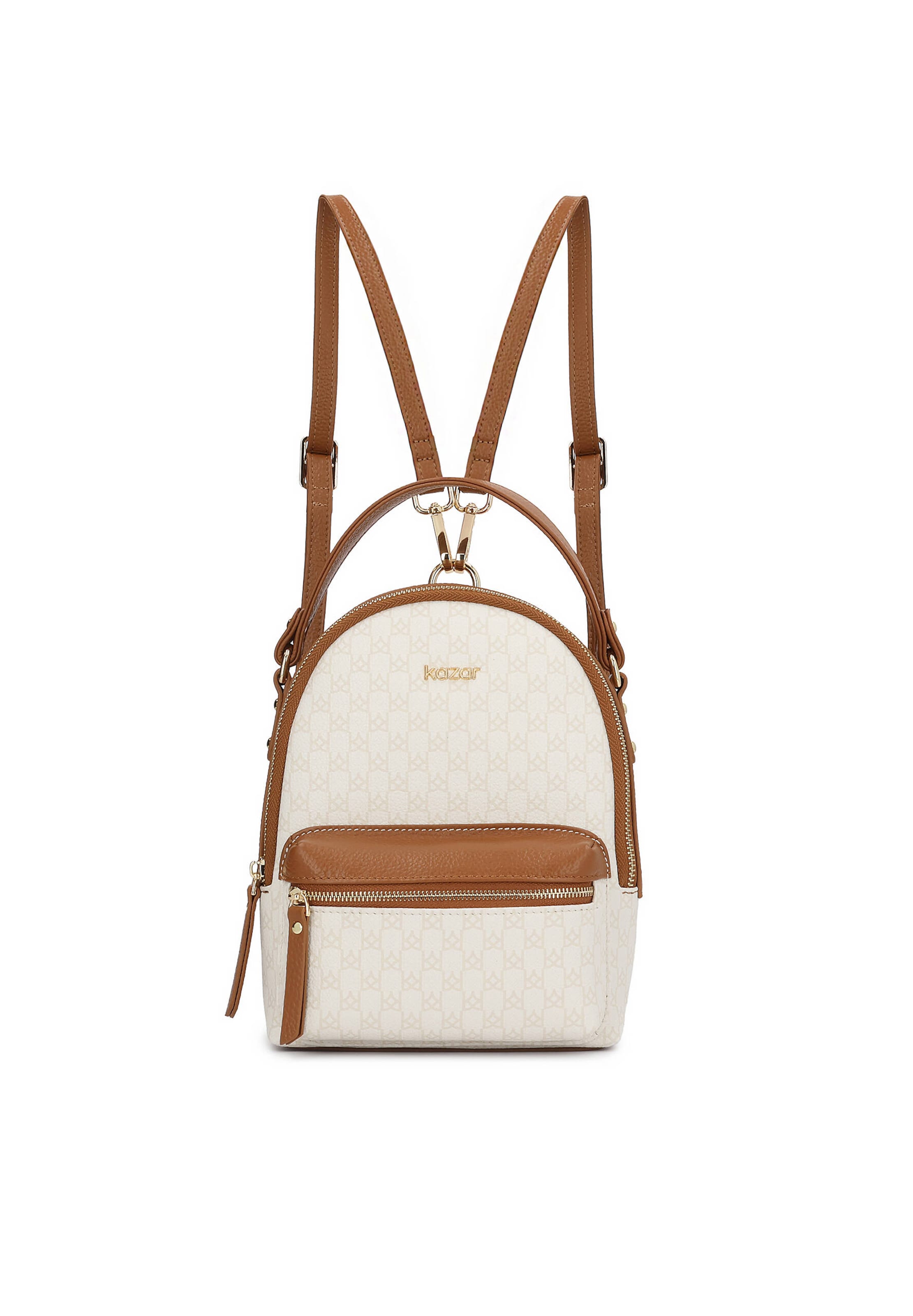 Kazar Plecak w kolorze biały: przód