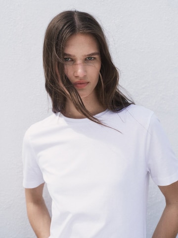MANGO Shirt 'CHALS' in Wit