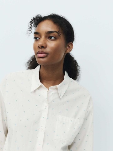 Chemise de nuit Marks & Spencer en blanc