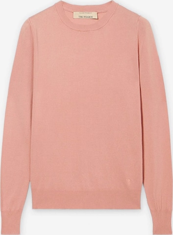 Pullover di Trussardi in rosa: frontale