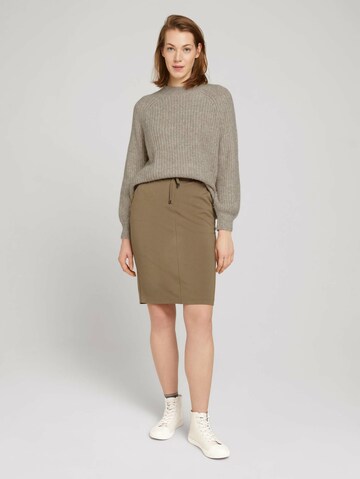 TOM TAILOR Skirt in Brown