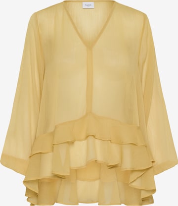Chemisier 'Lindzy' SAINT TROPEZ en jaune : devant