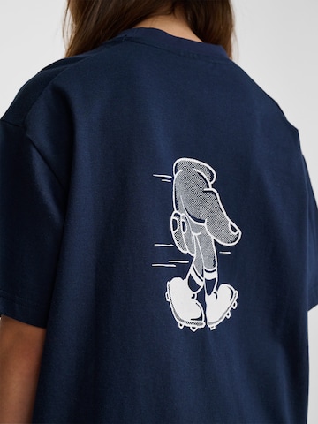 T-Shirt Hummel en bleu