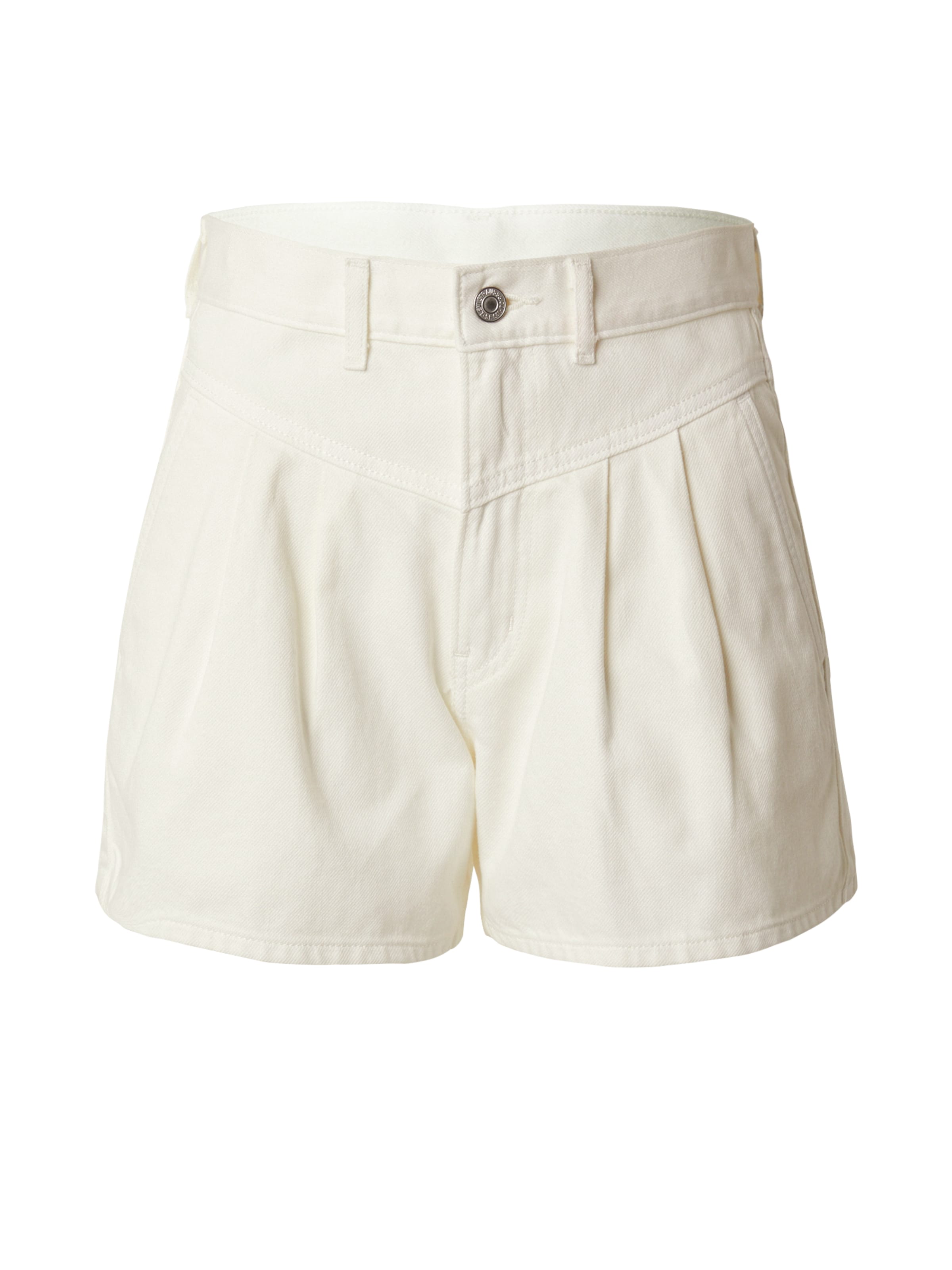 LEVI'S ® Loosefit Shorts in Weiß: Vorderseite